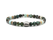 Enam kelapa Afrikaans turquoise (zilver of goud)