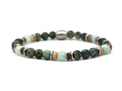 Enam kelapa Afrikaans turquoise (zilver of goud)