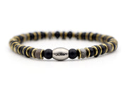 Enam segara labradoriet,onyx (zilver of goud)