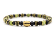 Enam segara serpentine, onyx (silver or gold)