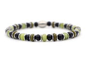 Enam segara serpentine, onyx (silver or gold)