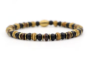 Enam segara tijgeroog,onyx (zilver of goud)