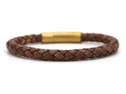 Kepang bruin Mas - 6mm