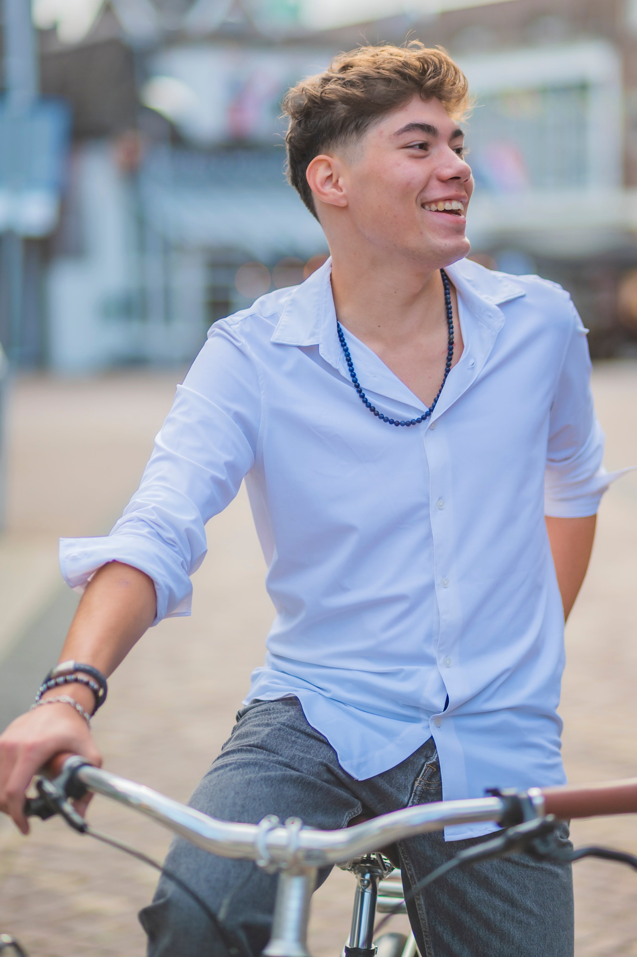 ketting Rantai Enam Sodaliet (6mm), roestvrij staal