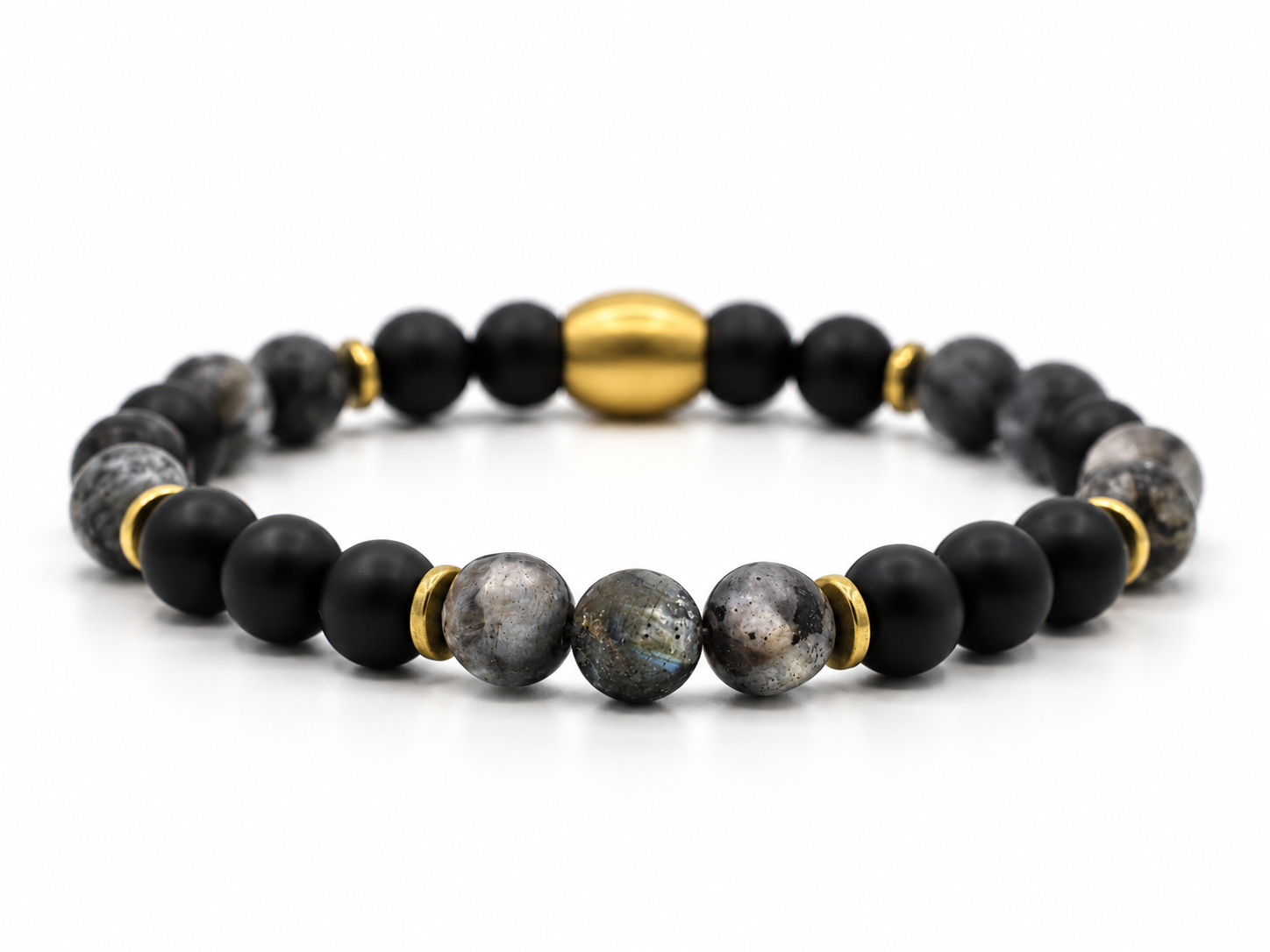 NaneBayangonyx.Mas.mannenarmbandzwart_labardoriet.mat.goud.byJulian.vk.png