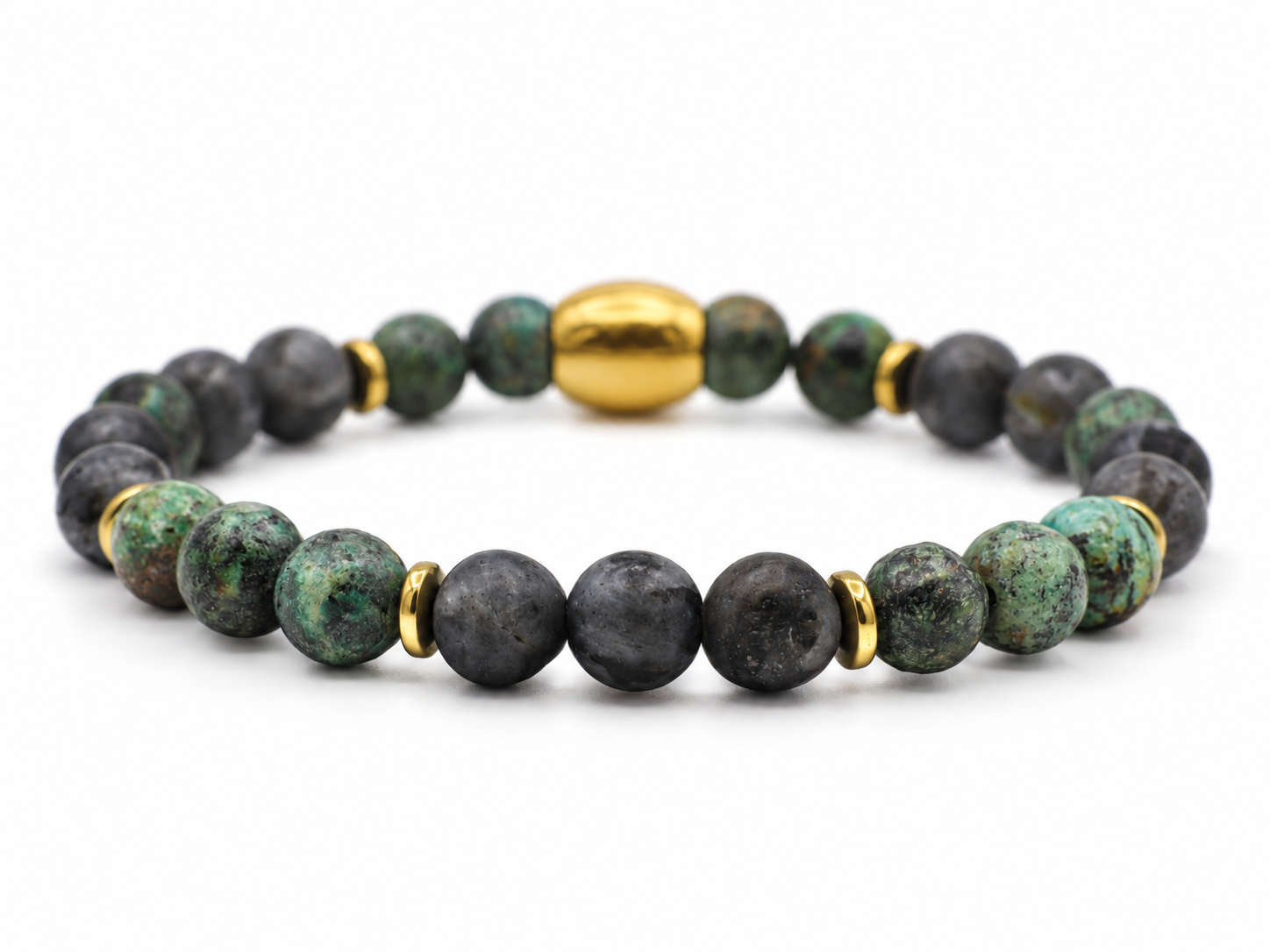 Nane Bayang African turquoise, silver or gold