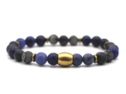 Nane Bayang sodalite, silver or gold