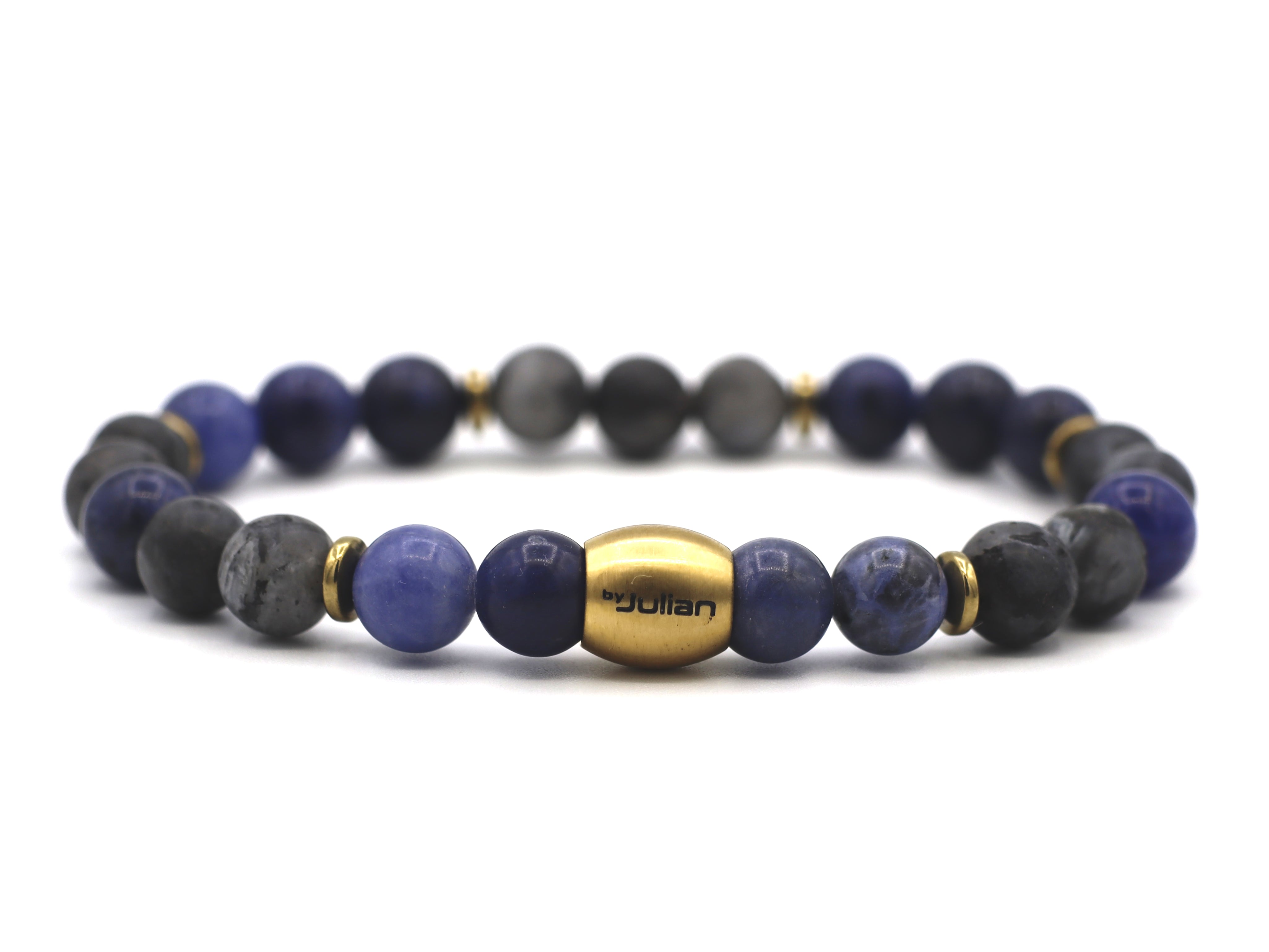 Nane Bayang sodalite, silver or gold