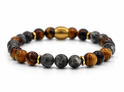 Nane Bayang tiger's eye, silver or gold