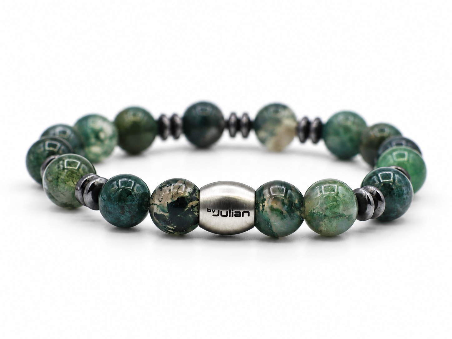 Umi Garis moss agate