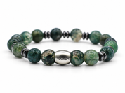 Umi Garis moss agate