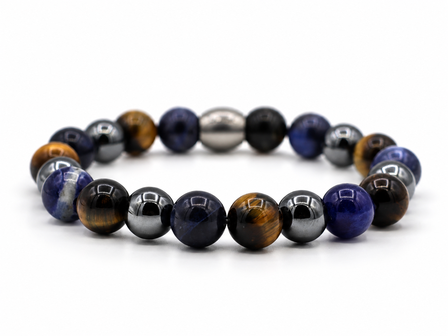 Umimixbruin_blauw.mannenarmbandbruinblauwnatuursteenbyJulian.png