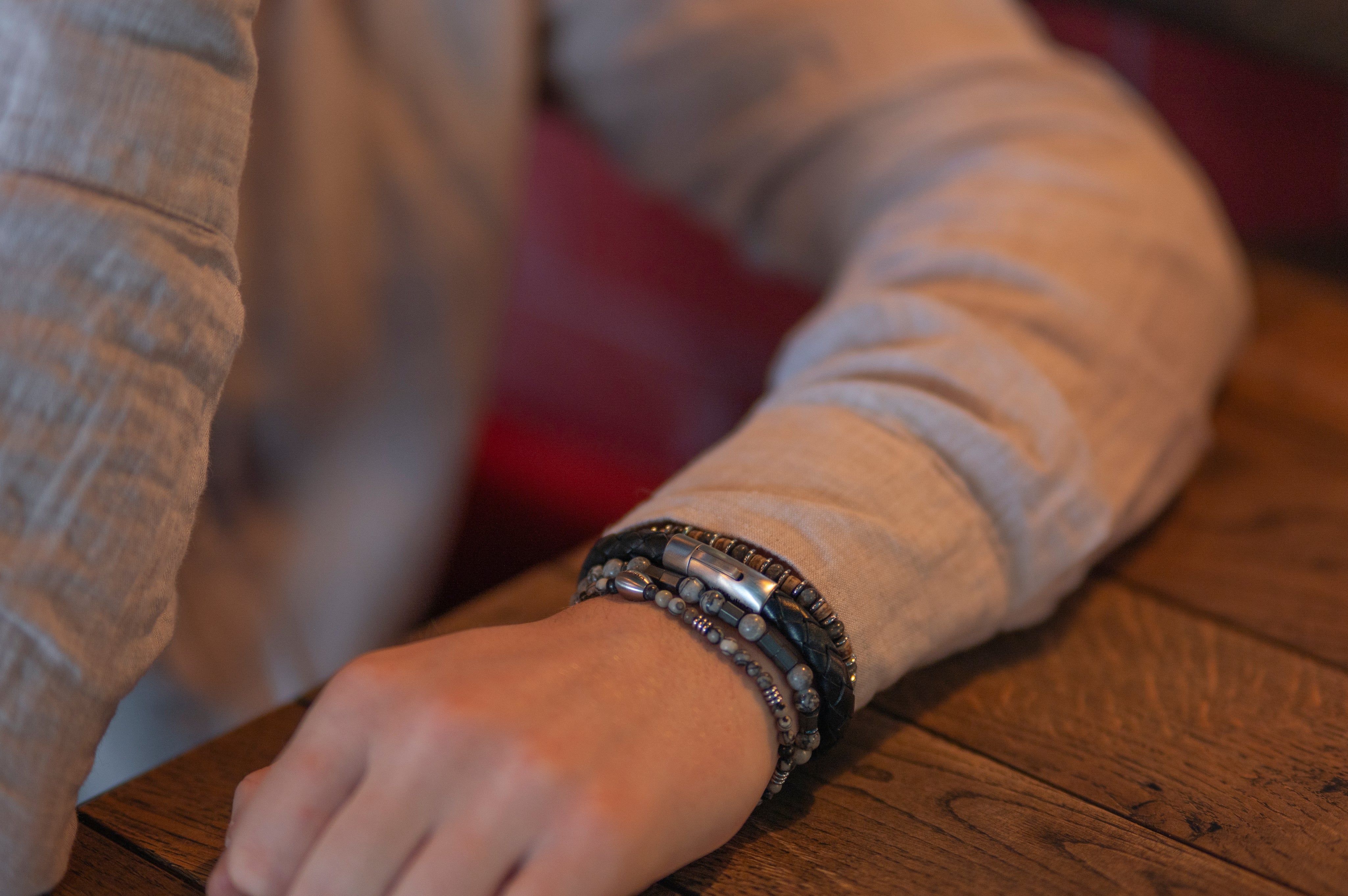 Enam segara labradorite,onyx (silver or gold)
