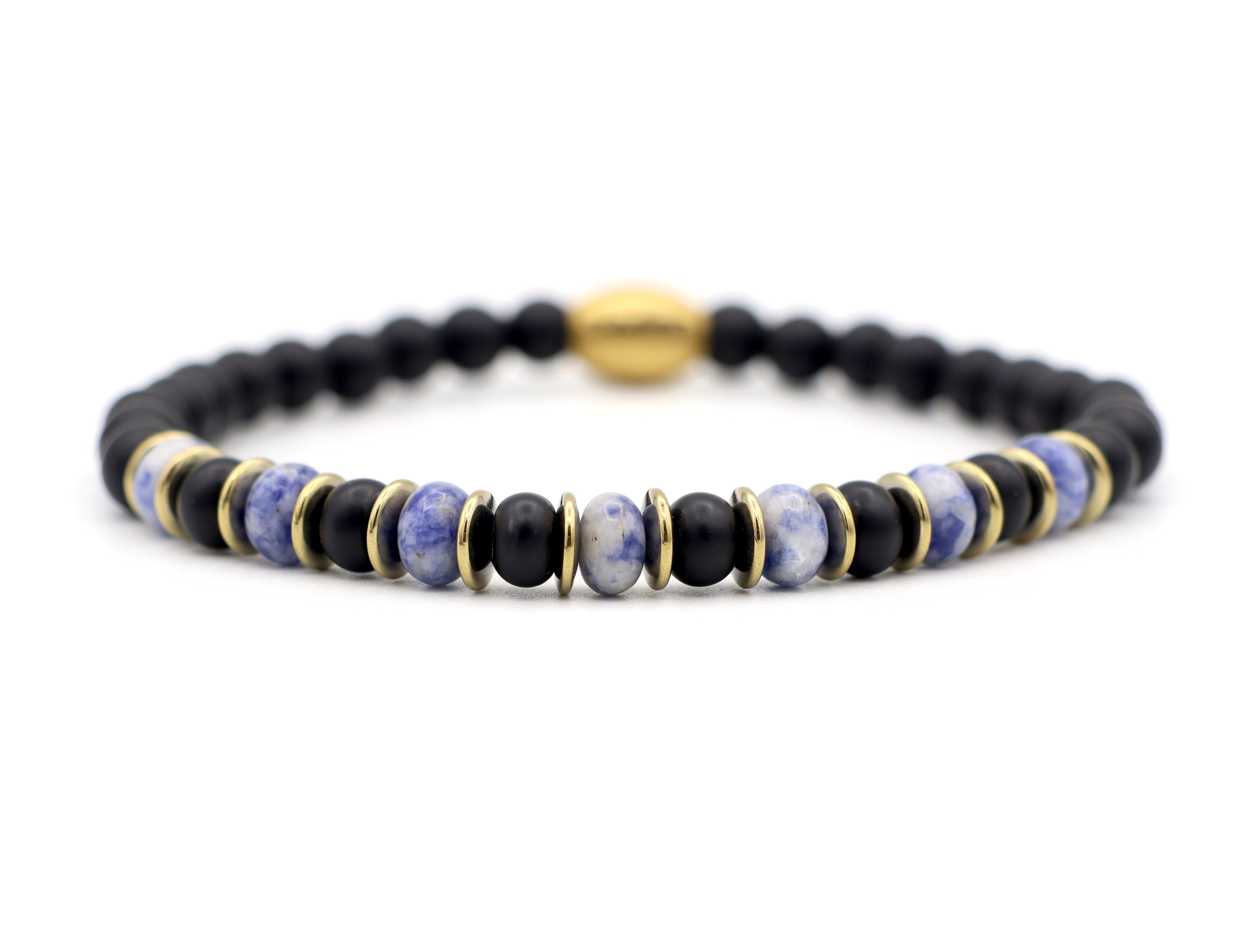 Enam Jimat Sodalite (silver or gold)