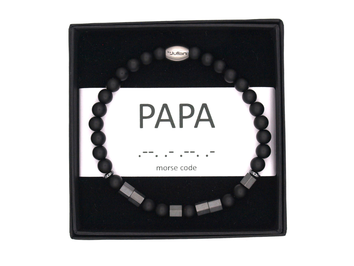 Morse code Papa